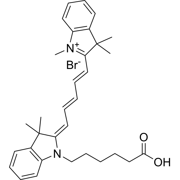 Cyanine5 carboxylic acid bromide 666829-25-0